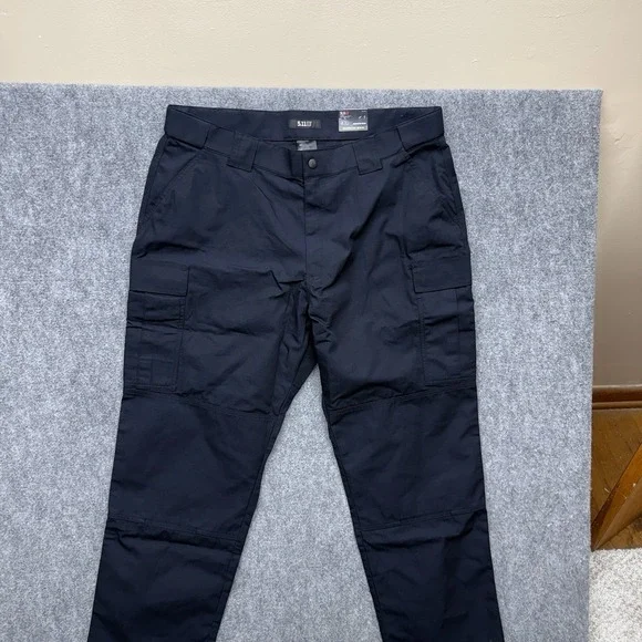 5.11 Ripstop TDU cargo pants relaxed fit blue men's size 2XL 40x32